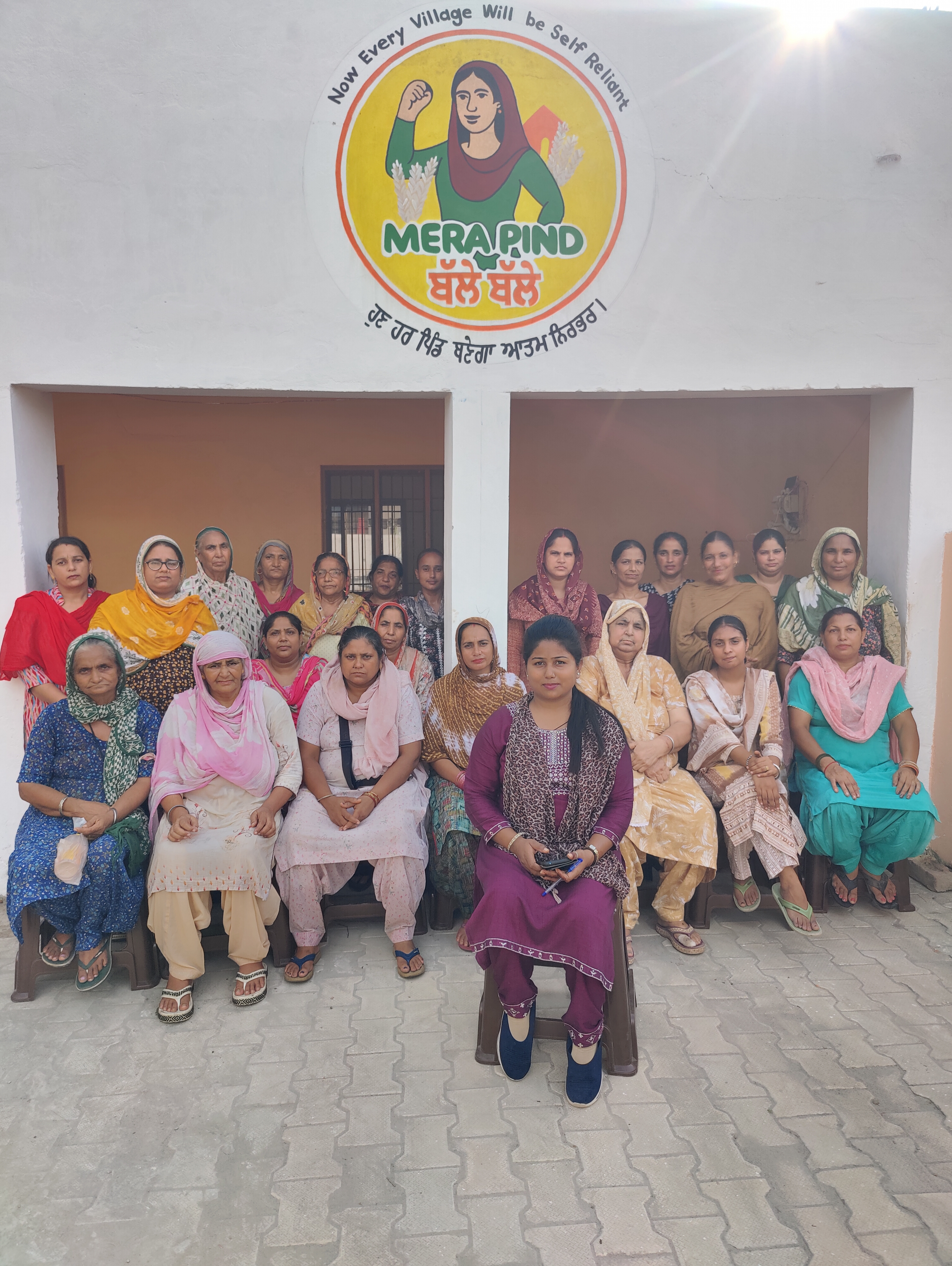 Rural women working together